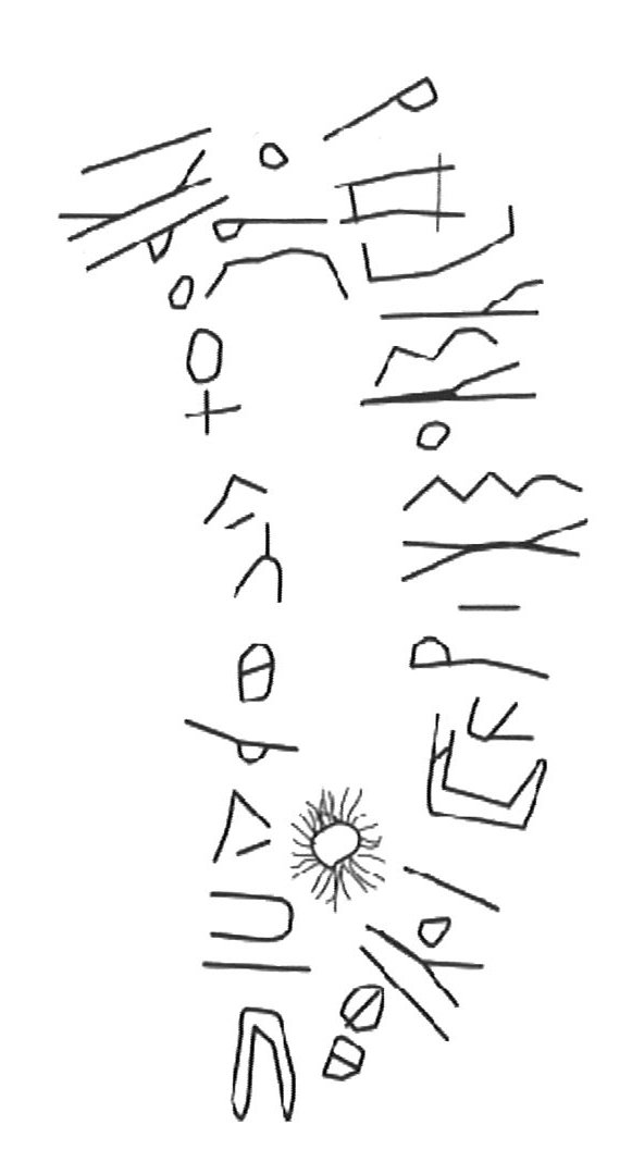 inscription of siglum HaNSC 33