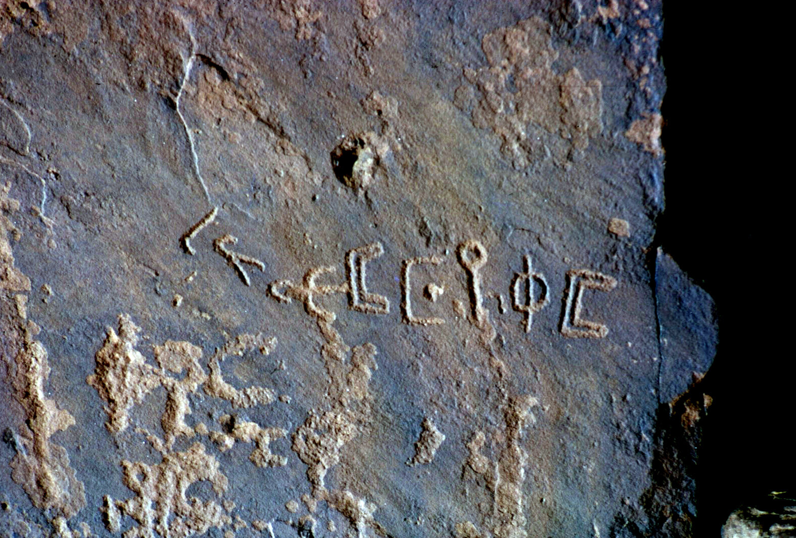 inscription of siglum Howard Ramm  4
