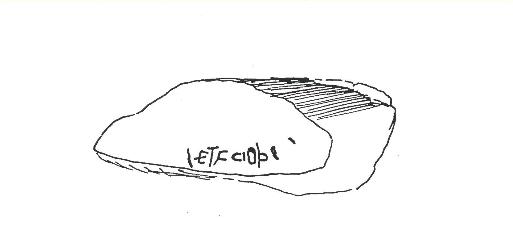 inscription of siglum INAS 57