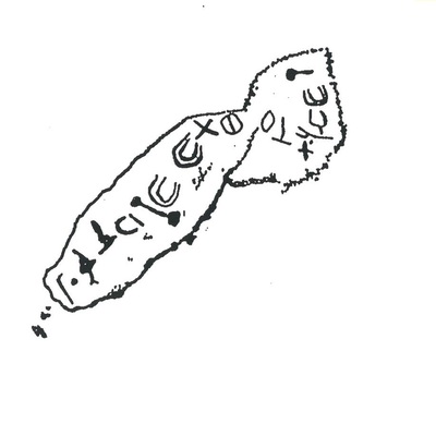 inscription of siglum INAS 7