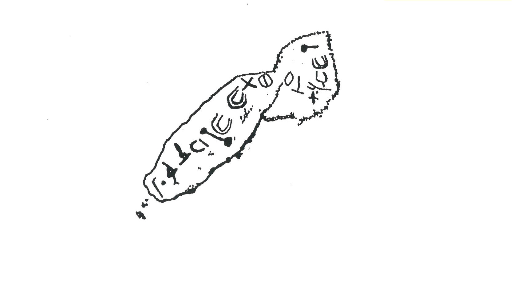 inscription of siglum INAS 7