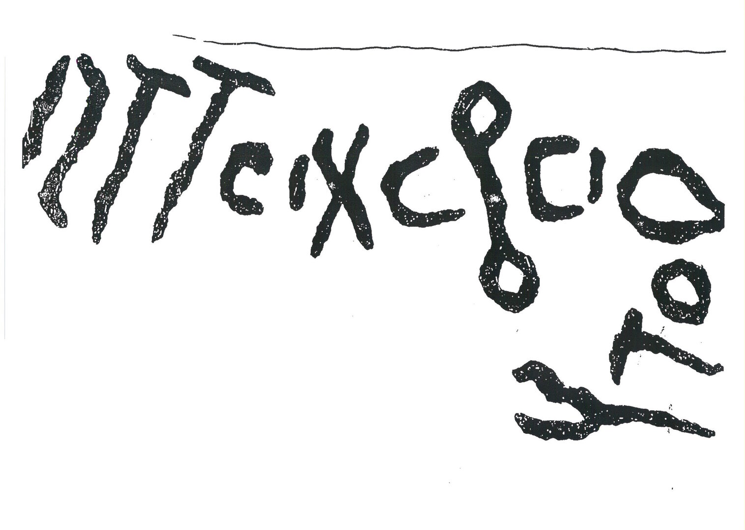 inscription of siglum INAS 9