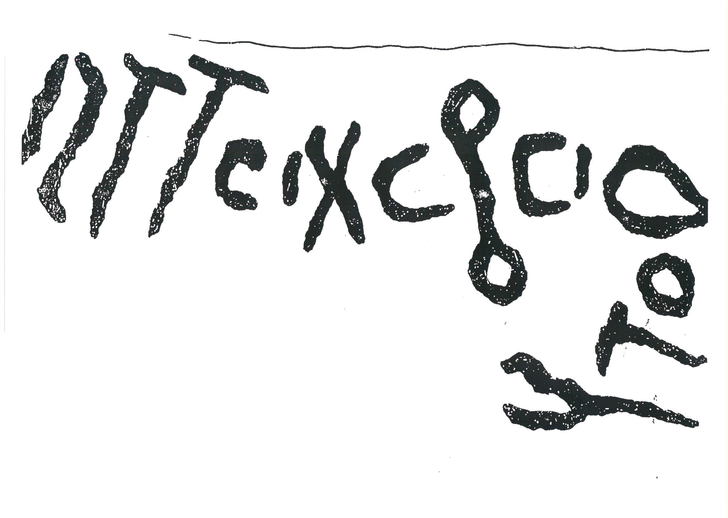inscription of siglum INAS 9