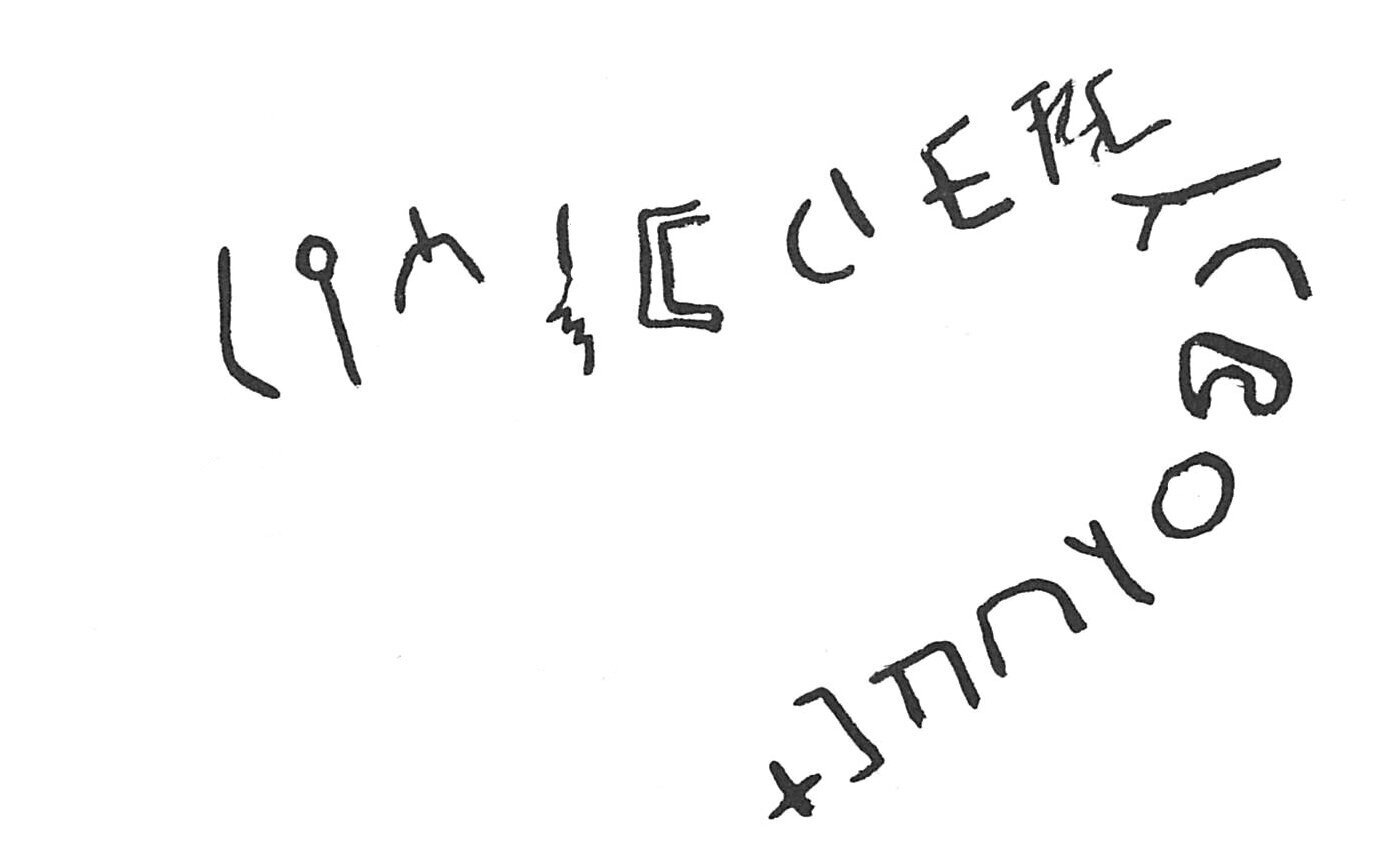 inscription of siglum ISB 141