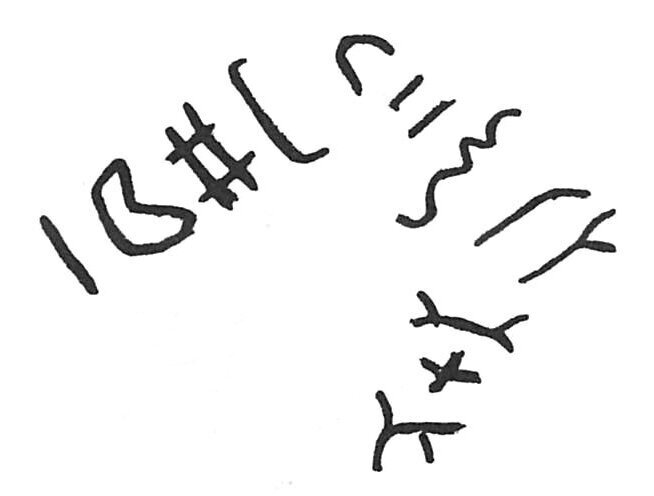 inscription of siglum ISB 145