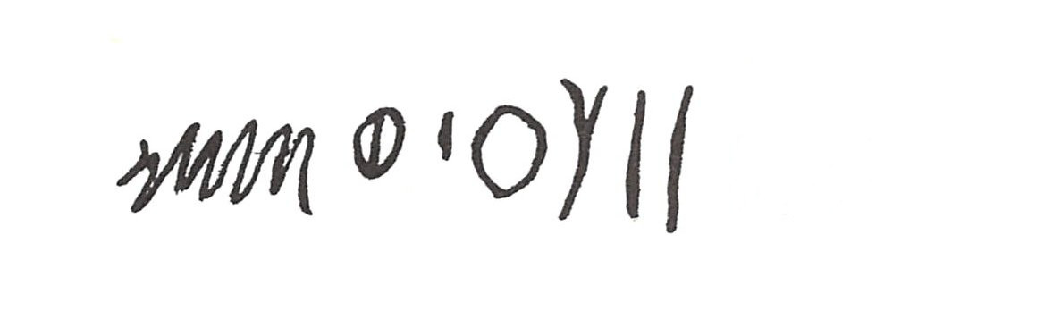 inscription of siglum ISB 174