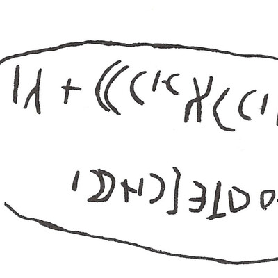 inscription of siglum ISB 179