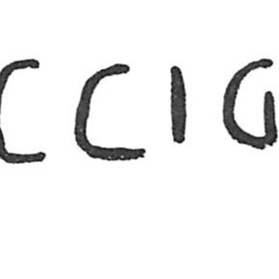 inscription of siglum ISB 216