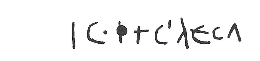 inscription of siglum ISB 255