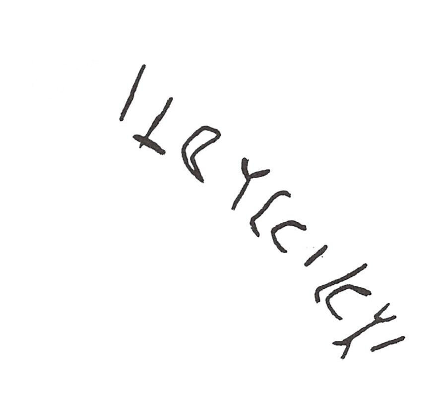 inscription of siglum ISB 265