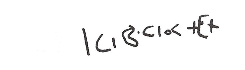 inscription of siglum ISB 275