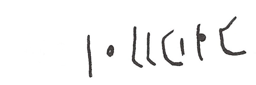 inscription of siglum ISB 278