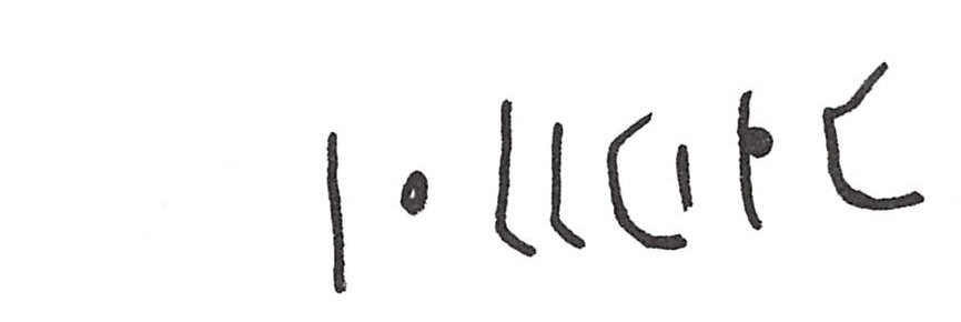 inscription of siglum ISB 278
