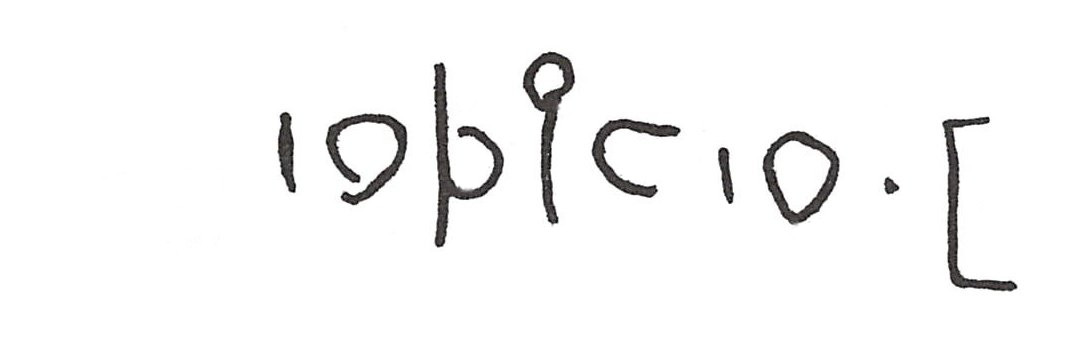 inscription of siglum ISB 281