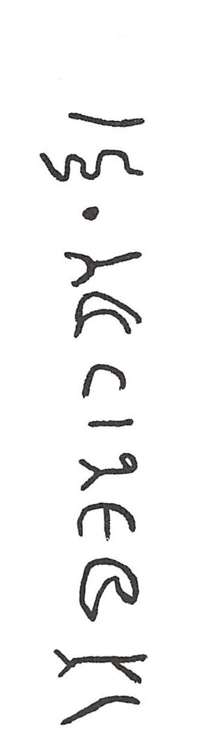 inscription of siglum ISB 283