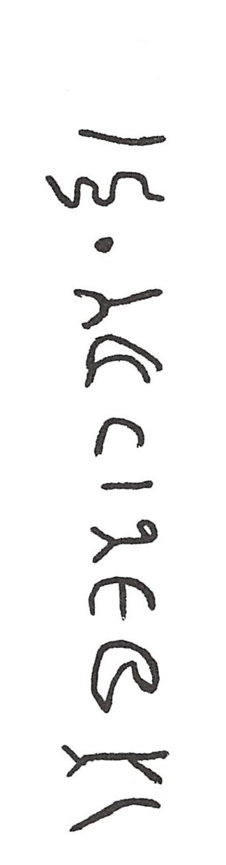 inscription of siglum ISB 283