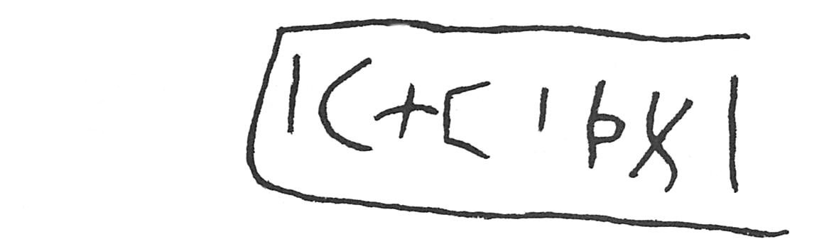 inscription of siglum ISB 297