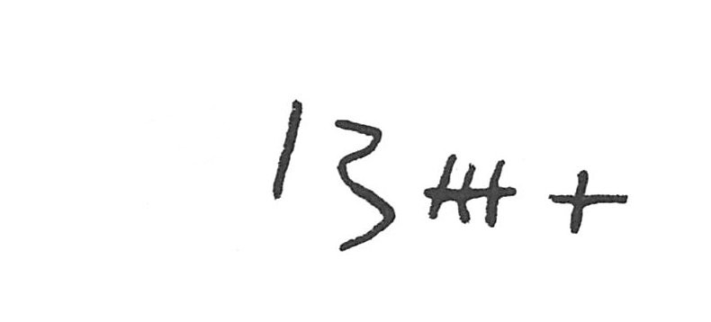 inscription of siglum ISB 298