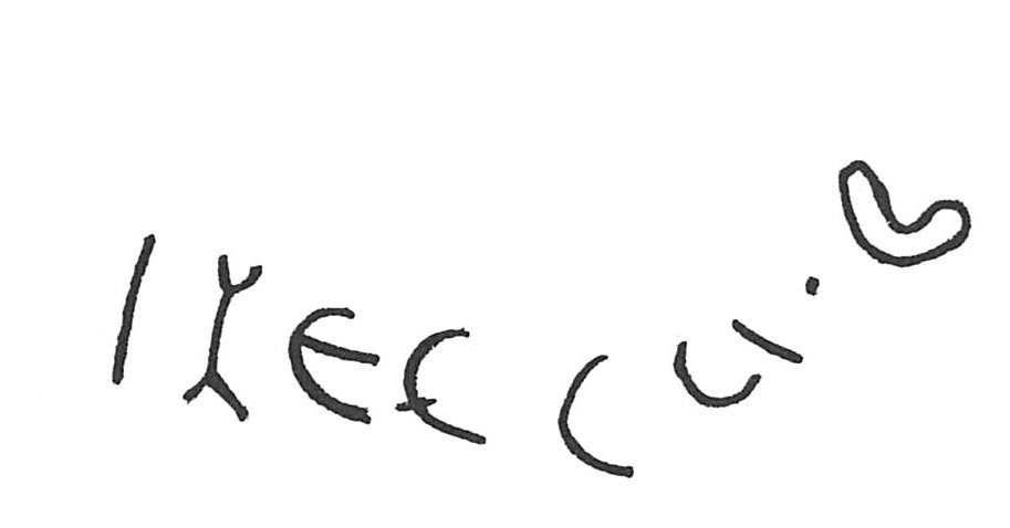 inscription of siglum ISB 299