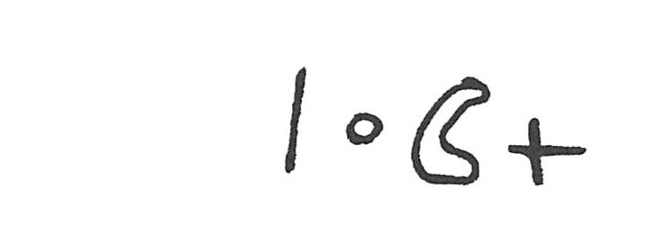 inscription of siglum ISB 300