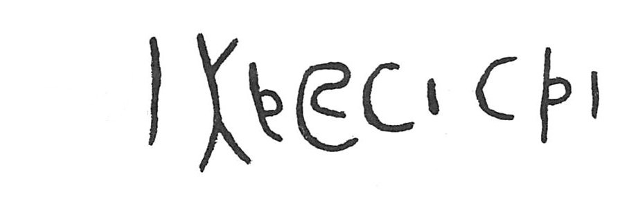 inscription of siglum ISB 309