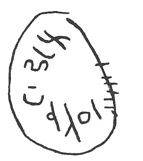 inscription of siglum ISB 313