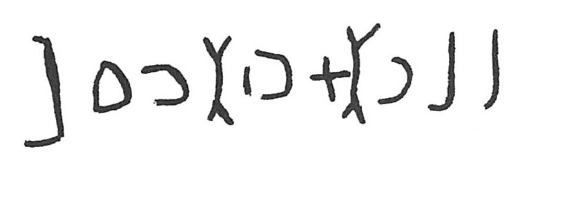 inscription of siglum ISB 317