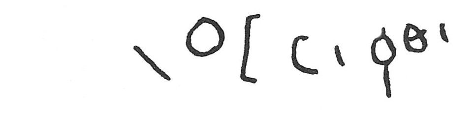 inscription of siglum ISB 319