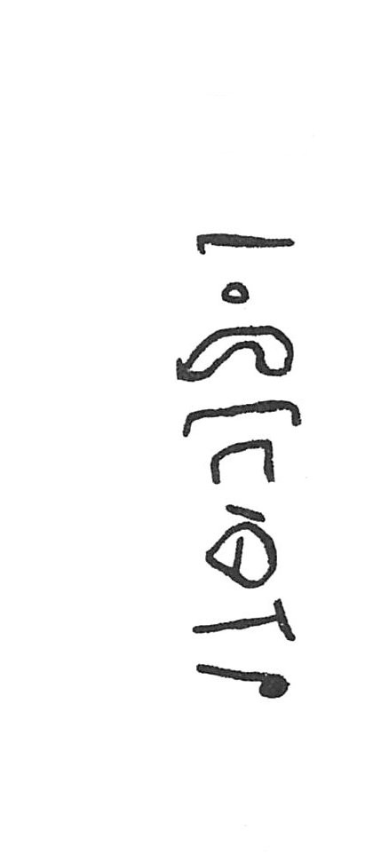 inscription of siglum ISB 320