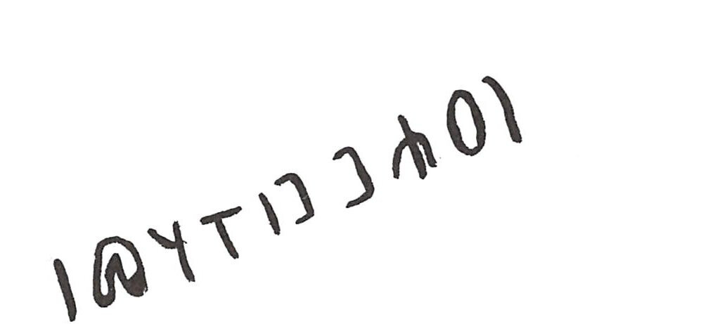 inscription of siglum ISB 329