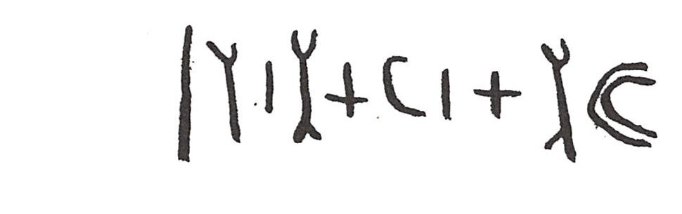 inscription of siglum ISB 333