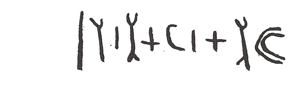 inscription of siglum ISB 333