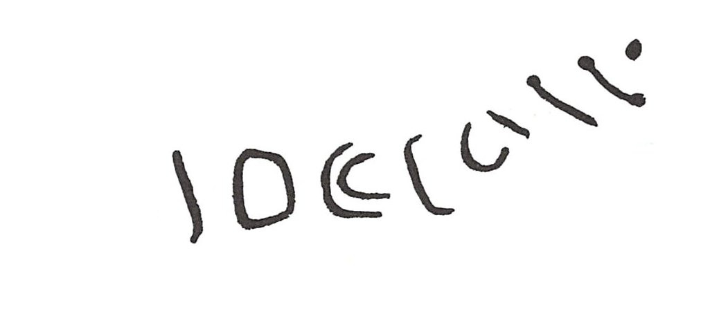 inscription of siglum ISB 335