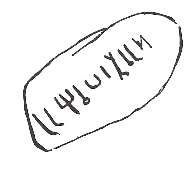 inscription of siglum ISB 336