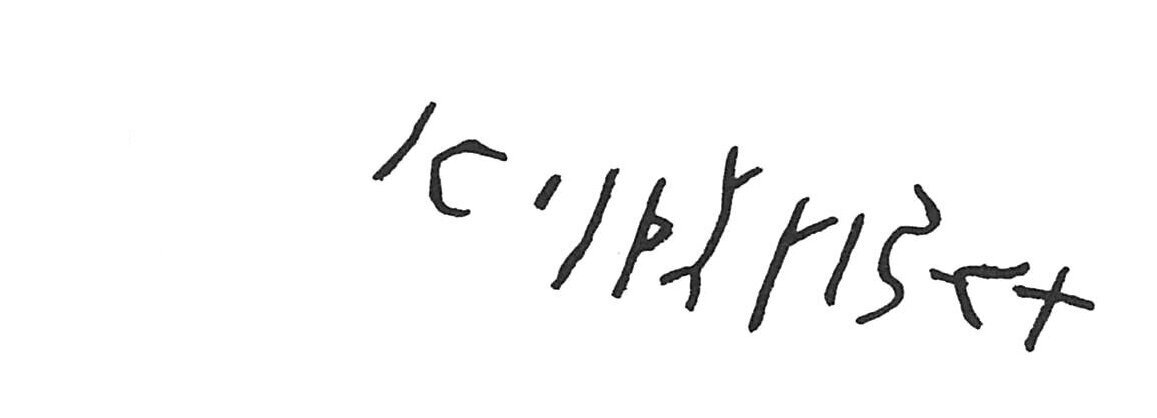 inscription of siglum ISB 34
