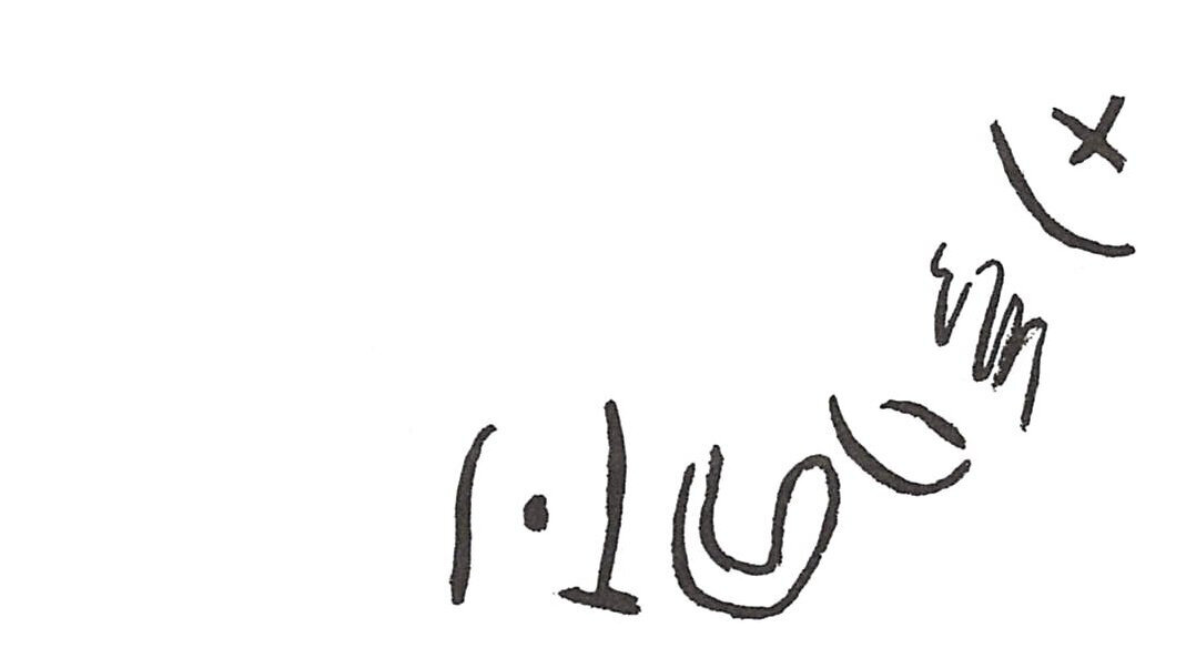 inscription of siglum ISB 341