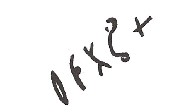 inscription of siglum ISB 348
