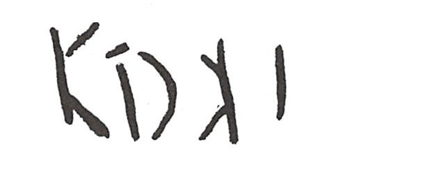 inscription of siglum ISB 355