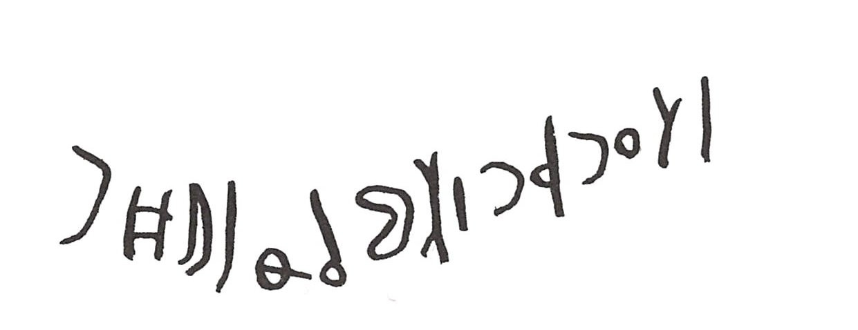 inscription of siglum ISB 368