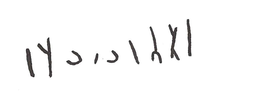 inscription of siglum ISB 388