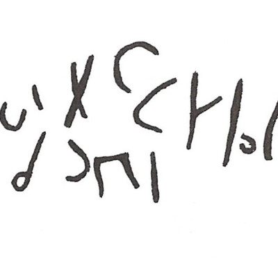 inscription of siglum ISB 437