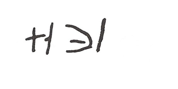 inscription of siglum ISB 439