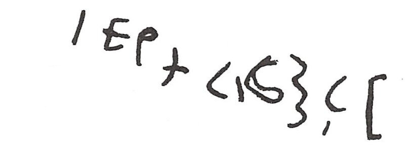 inscription of siglum ISB 448