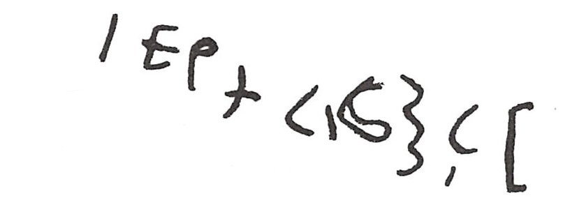 inscription of siglum ISB 448