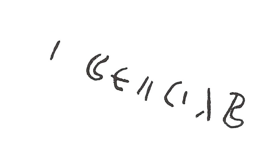 inscription of siglum ISB 449