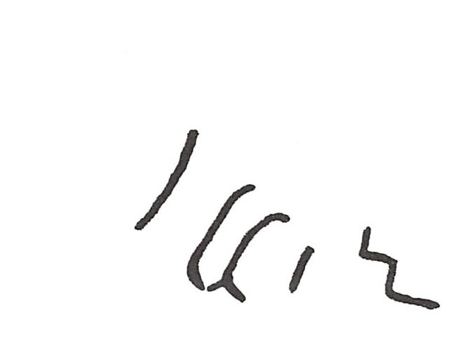 inscription of siglum ISB 450