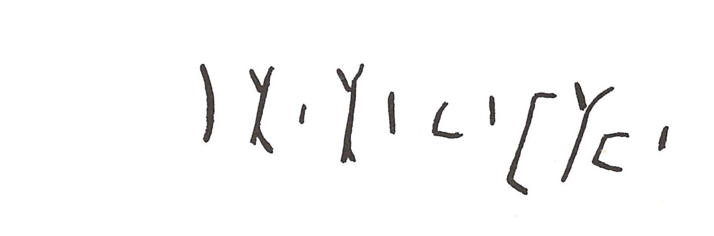 inscription of siglum ISB 477