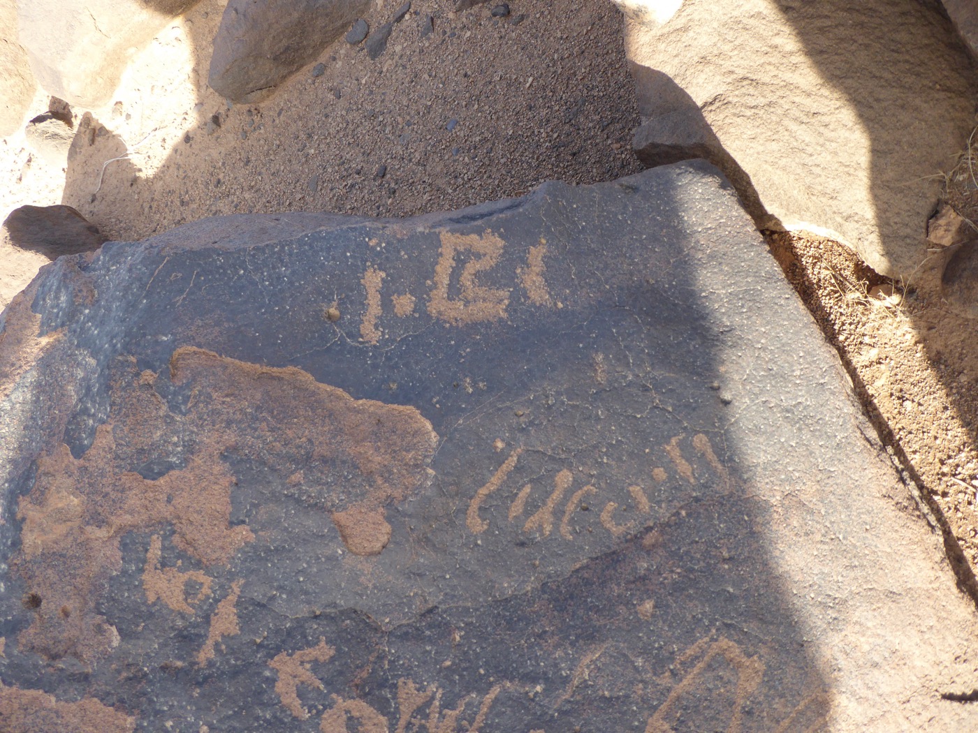 inscription of siglum ISB 61