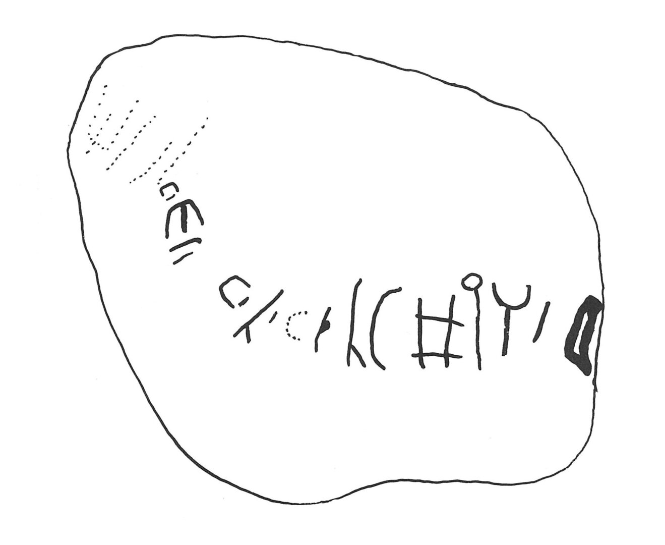 inscription of siglum ISB 75