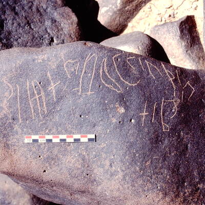 inscription of siglum Is.H 803